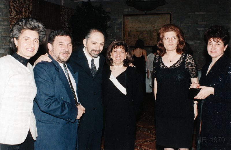 Sossi K_Manoug K_Anania K_Silva Koushian_Nora Chakmakjian_Shenorig Bahadourian at Nicosia Hilton Apr 1996.jpg