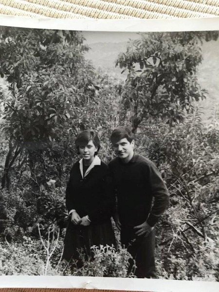 Vahe  Soudjian  with girl friend  now wife Marie Najarian  Soudjian.jpg