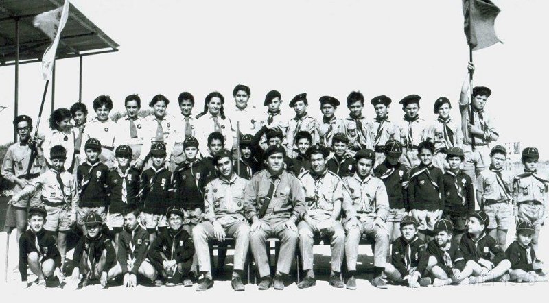 Varouj and the Scouts.JPG