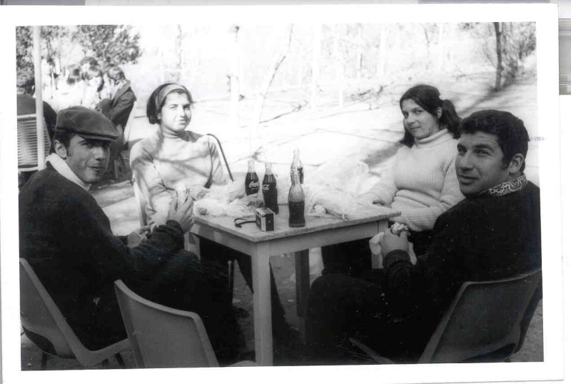 Manoug Kalpakdjian and Sister Sonia to his right 