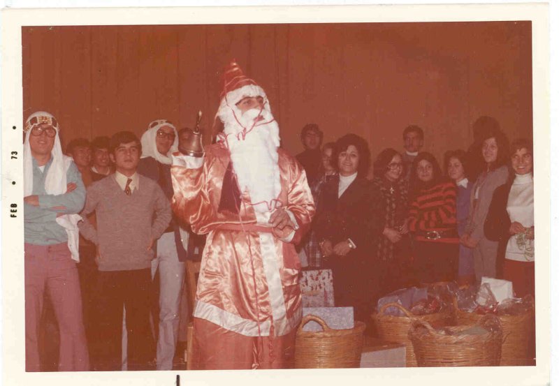 Seta Gazikian Cyprus-red with black stripes  Feb-1973