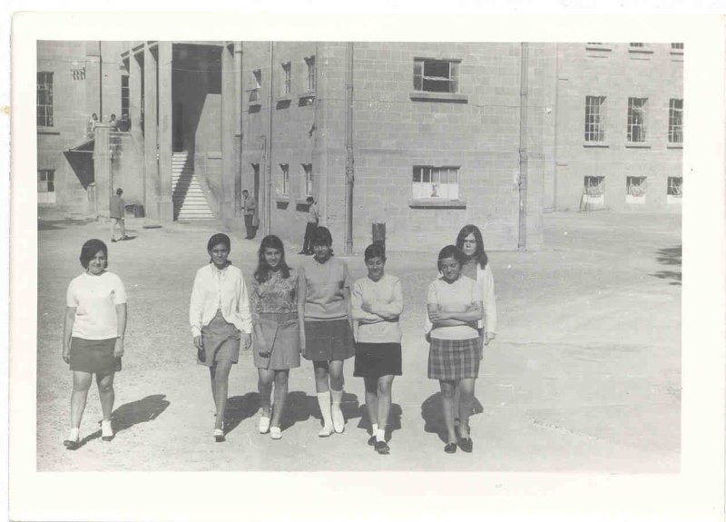 Seta Gazikian-With Classmates 3rd from right